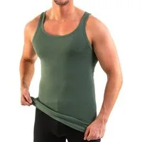 HERMKO Unterhemd Achselhemd Tank Top, Bio-Baumwolle, Achselhemd, classic, Sport, Übergröße Shirt