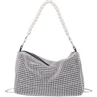 Zaewry Clutch Elegante Abendtasche für Damen: Glitzer Clutch für Hochzeit, Party & Date