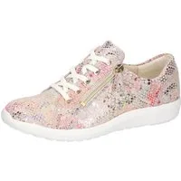 Waldläufer K-IRA Schnürschuh, Halbschuh, Komfortschuh mit farbenfrohem Druck, Schuhweite K