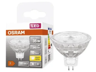 OSRAM LED-Lampe, PAR16, GU5.3, EEK: F, 3,8W, 345lm, 2700K