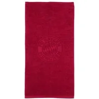 FC Bayern München Badetuch FC Bayern München Handtuch 50x100 cm (Bordeaux), 100% Baumwolle
