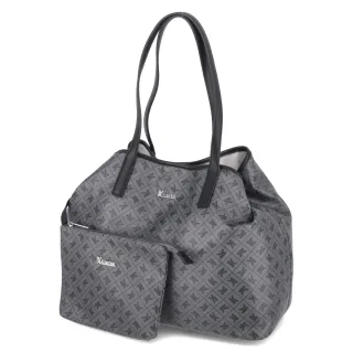 Kaerlek Shopper - Gr.  - Grau - Synthetik