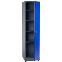 KÜPPER Hochschrank 70397, 45,5x180x45 cm, 1-türig, inkl. 4 Fachböden, ultramarinblau