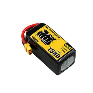 22.2V 1380mAh 1580mAh 1680mAh 180C 6S LiPo Battery XT60 Plug for RC Drone