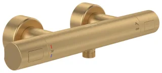 Villeroy & Boch Duschthermostat Universal Taps 317x65x104mm Dusche Ru. Brushed Gold TVS00001700076