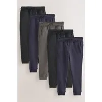 Next Jogginghose Next Slim Fit Jogginghose, 5er-Pack (5-tlg)