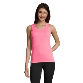 SOLS - "Sporty" Ärmelloses Oberteil für Damen (Neon-Pink)