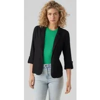 Vero Moda Kurzblazer VMJESMILO 3/4 LOOSE BLAZER WVN NOOS mit Leinen