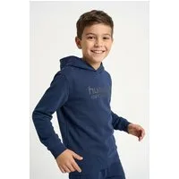 hummel Kapuzensweatshirt mit Rundhalsausschnitt