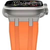 S&T Design Smartwatch-Armband Silikon Armband Sport für Apple Watch, Weich Wasserdicht Silikon Sport Ersatzarmband iWatch