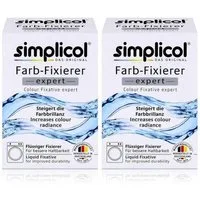 simplicol Textilfarbe Simplicol Farb-Fixierer Expert: Steigert die Haltbarkeit (2er Pack)