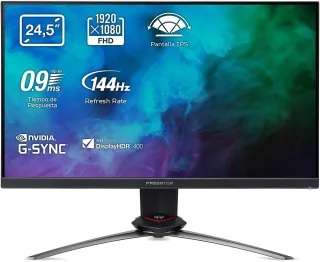 Acer Predator XB3 XB253QGP [245" 1920x1080 165Hz 2x HDMI DisplayPort USB 2ms Reaktionszeit] schwarz