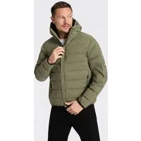 BOSS GREEN Steppjacke OW Riplite JT HD abenehmbare Kapuze wasserabweisend regular fit, 4-Wege Stretch