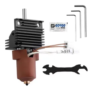3D Printer Parts for Creality K1C K1 Max Hotend Kit Quick Swap Ceramic Heating Block Kit 0.4 0.6 0.8mm Nozzle High Flow
