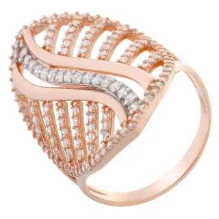 Orphelia Damen-Ring Sterling-Silber 925 – Rosé ZR-7003