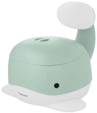 Kindsgut Kindertöpfchen Wal aquamarin
