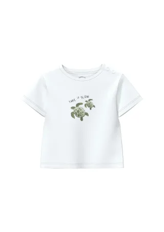 s.Oliver - T-Shirt weiß - Gr. - 80