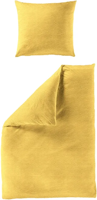 BIERBAUM Bettwäsche "Chic Uni" 2 Stk. Schickes Unidesign: Modern und elegant für jedes Schlafzimmer