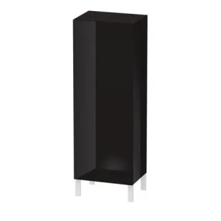 Duravit L-Cube Halbhochschrank Schwarz Hochglanz 500x363x1320 mm - LC1179R4040 LC1179R4040