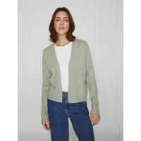 Vila Cardigan VIRIL SHORT L/S KNIT CARDIGAN-NOOS Materialmix, regular fit