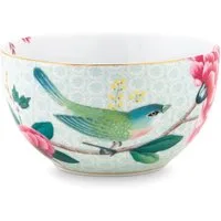 PiP Studio Schale Blushing Birds Bowl white 12 cm, Porzellan, (Schüsseln & Schalen), Bowl Blushing Birds White 12cm