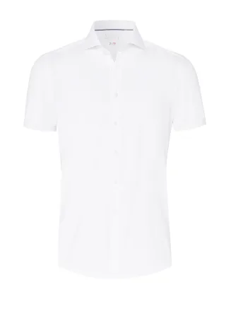 pure - PURE- Functional Hemd Halbarm weiss - Gr. - 39