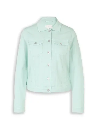 Tom Tailor - Jeansjacke mit Eingriffstaschen blue haze - Gr. - L