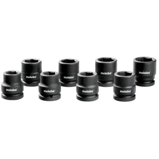 Metabo Steckschlüsselsatz 8-teiliges Set für Schlagschrauber 3/4" - 628834000