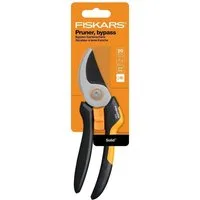 Fiskars Astschere P321, (Solo), Transportsicherung, Griff mit SoftGrip
