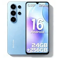 blackview WAVE 10 Android 16 Handy 6,88" HD+ 120Hz,24+256GB/2 TB Gemini AI Smartphone (17,48 cm/6,88 Zoll, 256 GB Speicherplatz, 32 MP Kamera, 4G Dual SIM Android 16 Outdoor Smartphone, Octa-Core, 5000mAh, 32+13MP)