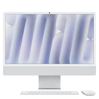 Apple iMac 24" | mwuu3d/a | silber - M4