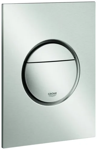Grohe WC-Betätigung Nova Cosmopolitan S 37601 2-Mengen/Start&Stopp supersteel, 37601DC0 37601DC0