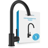 Bächlein Spültischarmatur Küchenarmatur Gleno - Wasserhahn Küche aus Edelstahl