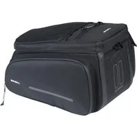 Basil Fahrradtasche Basil Move Gepäckträgertasche 10-26 Liter schwarz - Kompatibel mit MIK