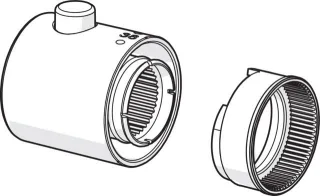 Hansa Temperatur-Wählgriff HANSA 602062V  602062V