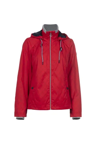 squesto - Jacke poppy red - Gr. - 36