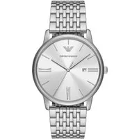 Emporio Armani Quarzuhr AR11599, Armbanduhr, Herrenuhr, Datum, analog, Edelstahlarmband