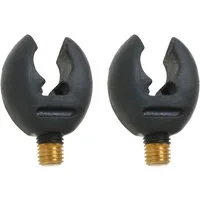 MIKADO Total Fishing Rutenhalter 2 Stück Rod Rest Grip Rutenauflage Gummi 1107 Rod Pod Bankstick, (Spar-Set, 2-tlg., Ausgestattet mit einem gängigen Standardgewinde)