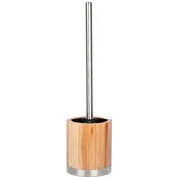 axentia WC-Garnitur Toilettenbürste Klobürste Klobürstenhalter Toielettenbürstenhalter, (Klobürstenset / Toilettenbüstenset, WC-Bürste mit Halterung aus Bambus)