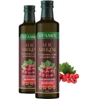 ADELSHOP Essig Sifamix Weißdorn-Essig - Traditionell Fermentiert & Naturrein, 500 ml, Naturtrüb, mit Essigmutter, ohne Zuckerzusatz