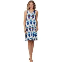 Pastunette Strandkleid Damen Jerseykleid ohne Arm (1-tlg) Modisches Design