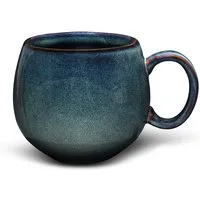 MAOCI teaware for your life Tasse Jumbotasse jeans Keramik 0,5 L, 1-tlg., mikrowellengeeignet