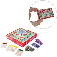 Invento Spiel Geschicklichkeitsspiel World's Smallest Monopoly 7,6x4,4x1,3cm