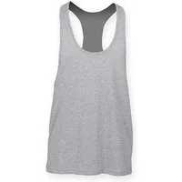 SF Men Trainingsshirt Herren Muscle Vest / Lang geschnitten