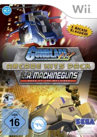 Arcade Hits Pack: Gunblade NY & L.A. Machineguns [Nintendo Wii]
