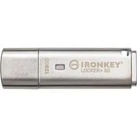 IronKey Locker+ 50 128 GB, USB-Stick aluminium, USB-A 3.2 Gen 1