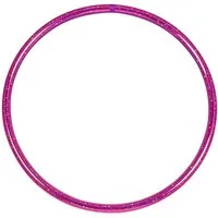 Hoopomania Hula-Hoop-Reifen Sternen Hula Hoop Reifen, Pink Ø100cm
