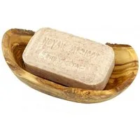 Olivenholz-erleben Seifenschale oval rustikal aus Olivenholz, in 2 Größen verfügbar, Breite: 10 cm, aus Olivenholz, 1-St., Natürlich schön – ein Blickfang mit mediterranem Charakter