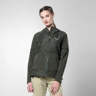 SALEWA - Puez Hemp Durastretch Hybrid 2 in 1 Jacke Damen - Grün (Gr.36)