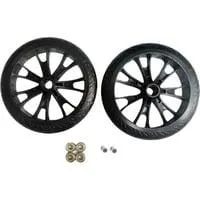 Ersatzrollenset Crossover für BigWheel 205 schwarz, 2 Stück